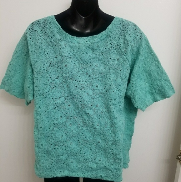 TORRID BLOUSE WOMEN SHORT SLEEVE SIZE 2 - Picture 4 of 4